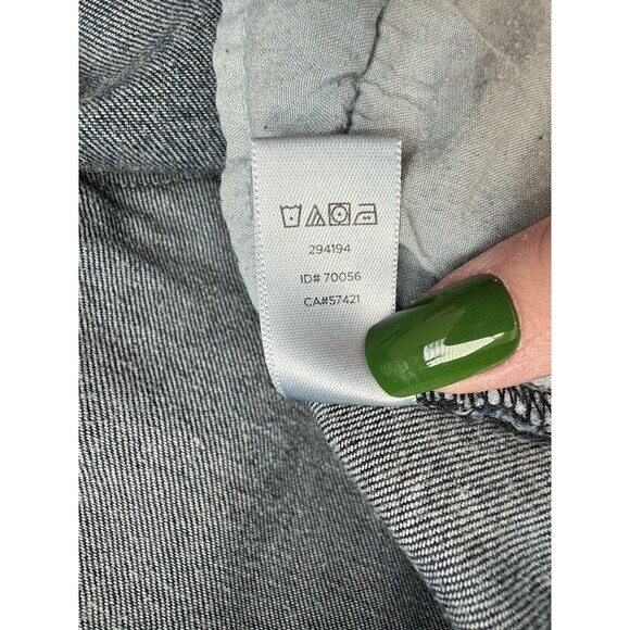 Loft Women's Mid Rise Modern Skinny Jeans Dark Wash Classic Size 32/14 - Picture 6 of 9